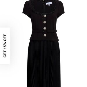 Likely Christine Pieced Midi Dress